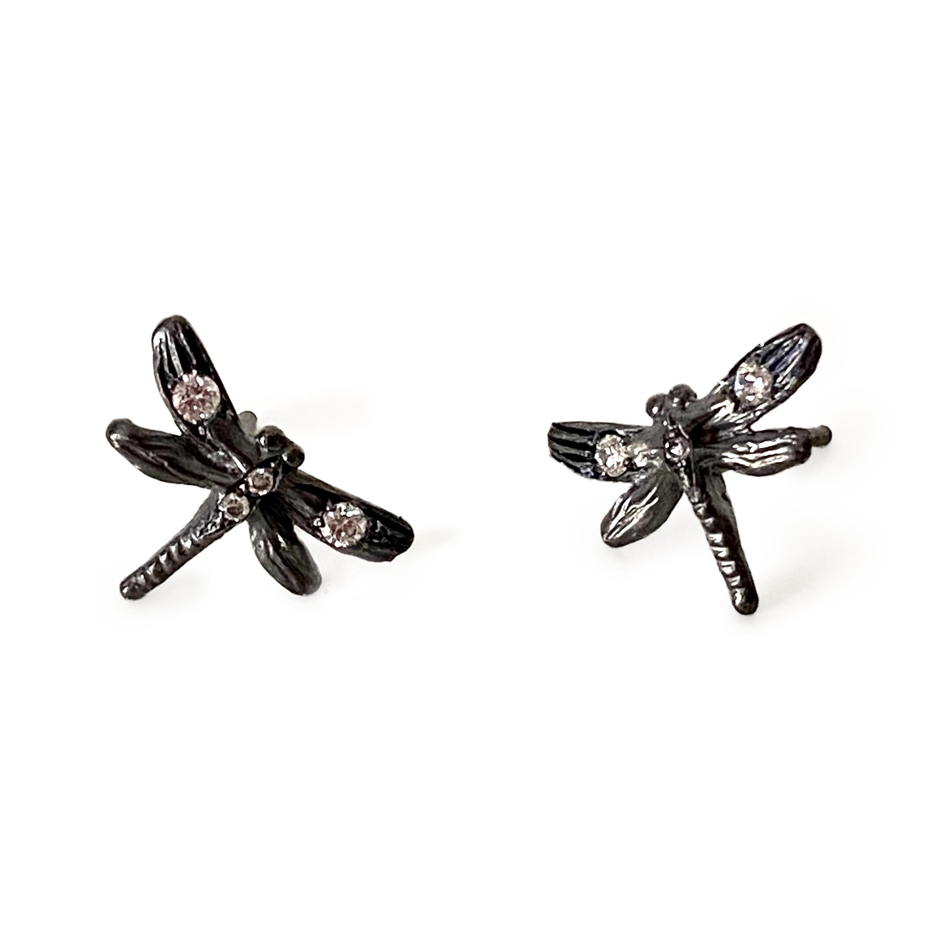dragonfly earrings studs