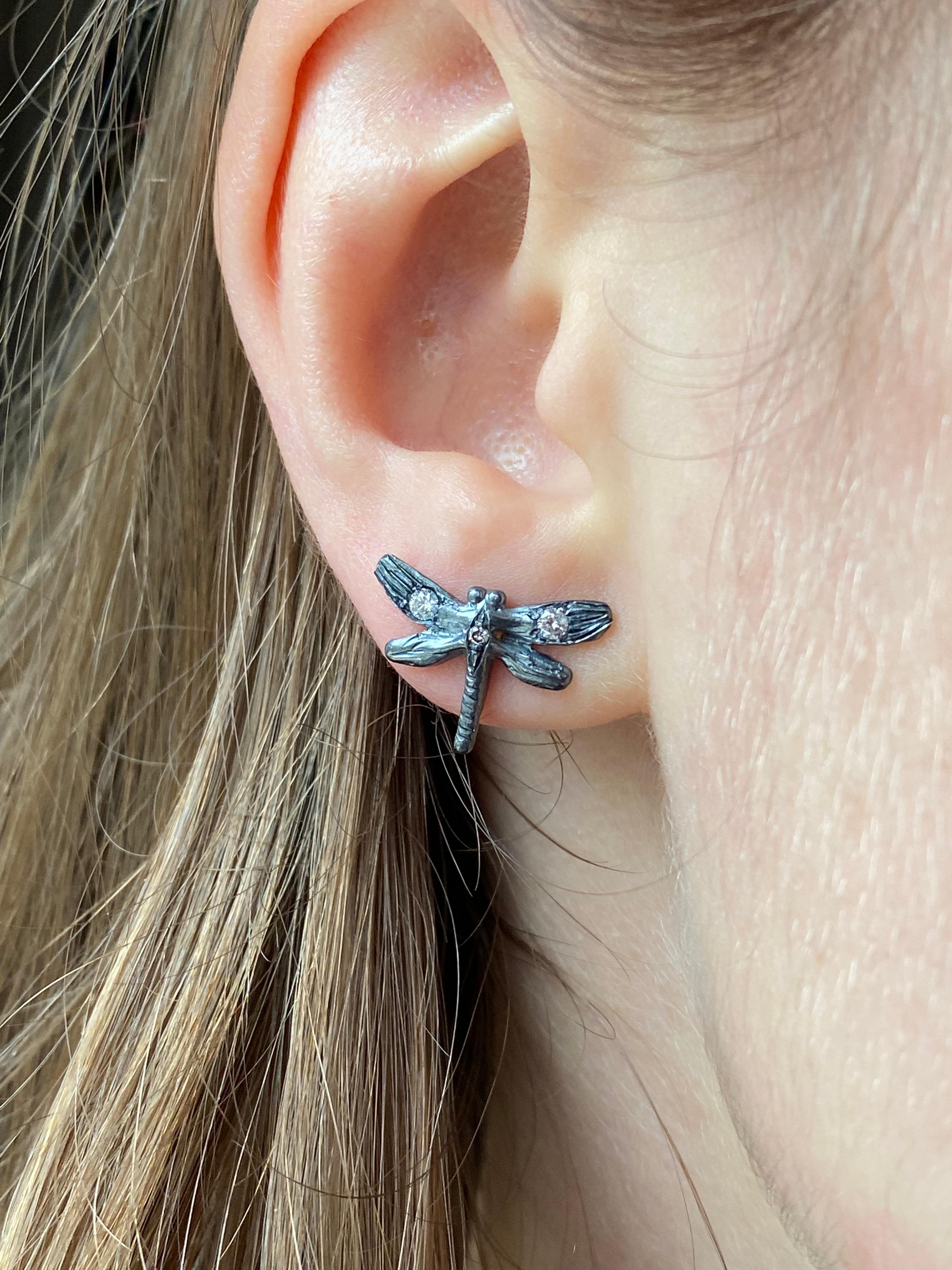 rock style earrings
