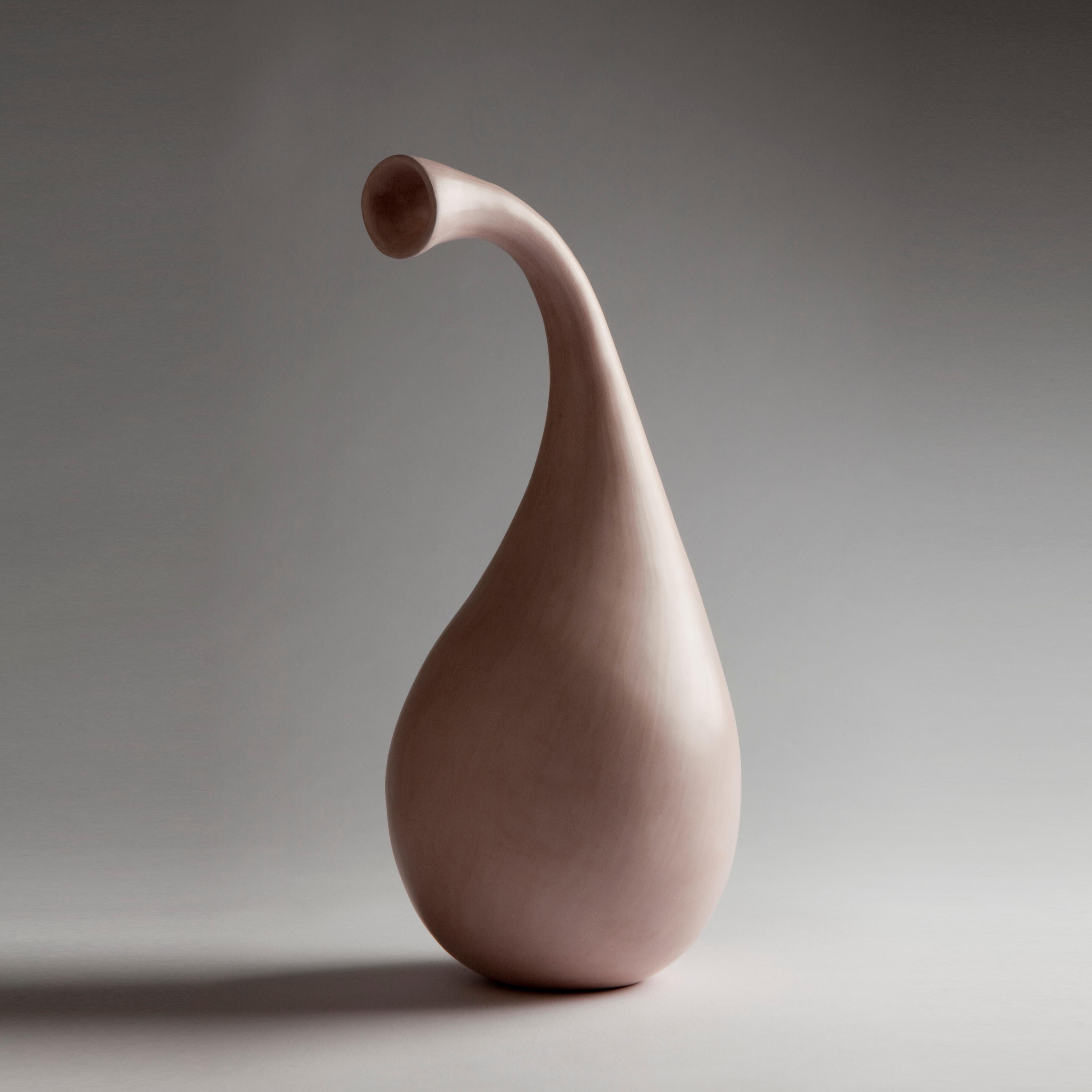 Contemporary Pink Organic Ceramic Sculptures by Tina Vlassopulos For Sale