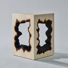Burnout Side Table