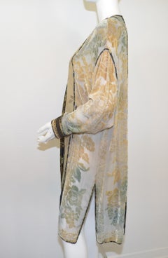 Obiko Art to Wear Silk Embroidered Duster