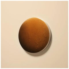 Scultura da parete di grandi dimensioni “Burnt Amber” di Corine Vanvoorbergen