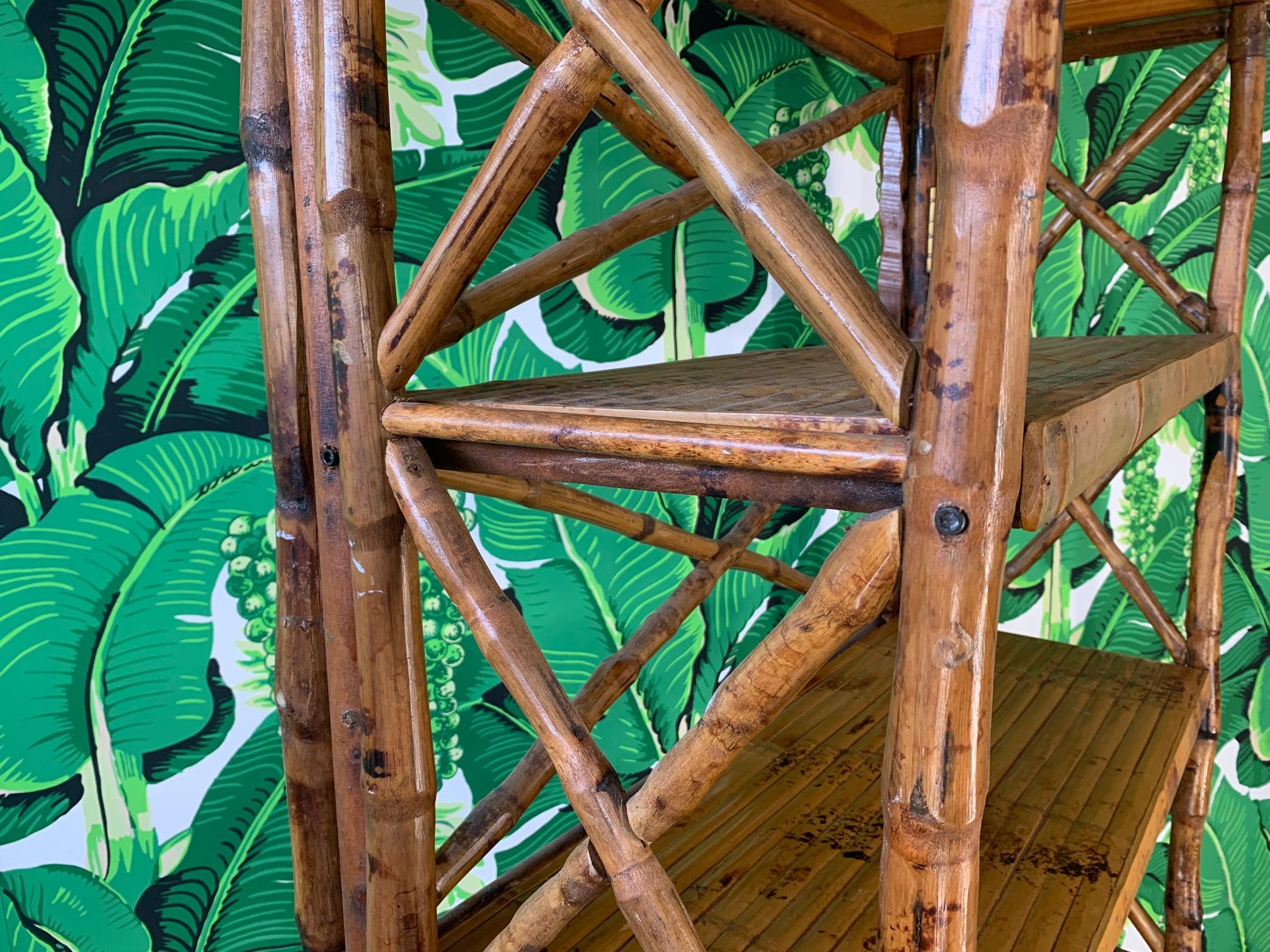 bamboo etagere