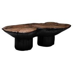 Burnt Beech Coffee Table, Made in Wales
