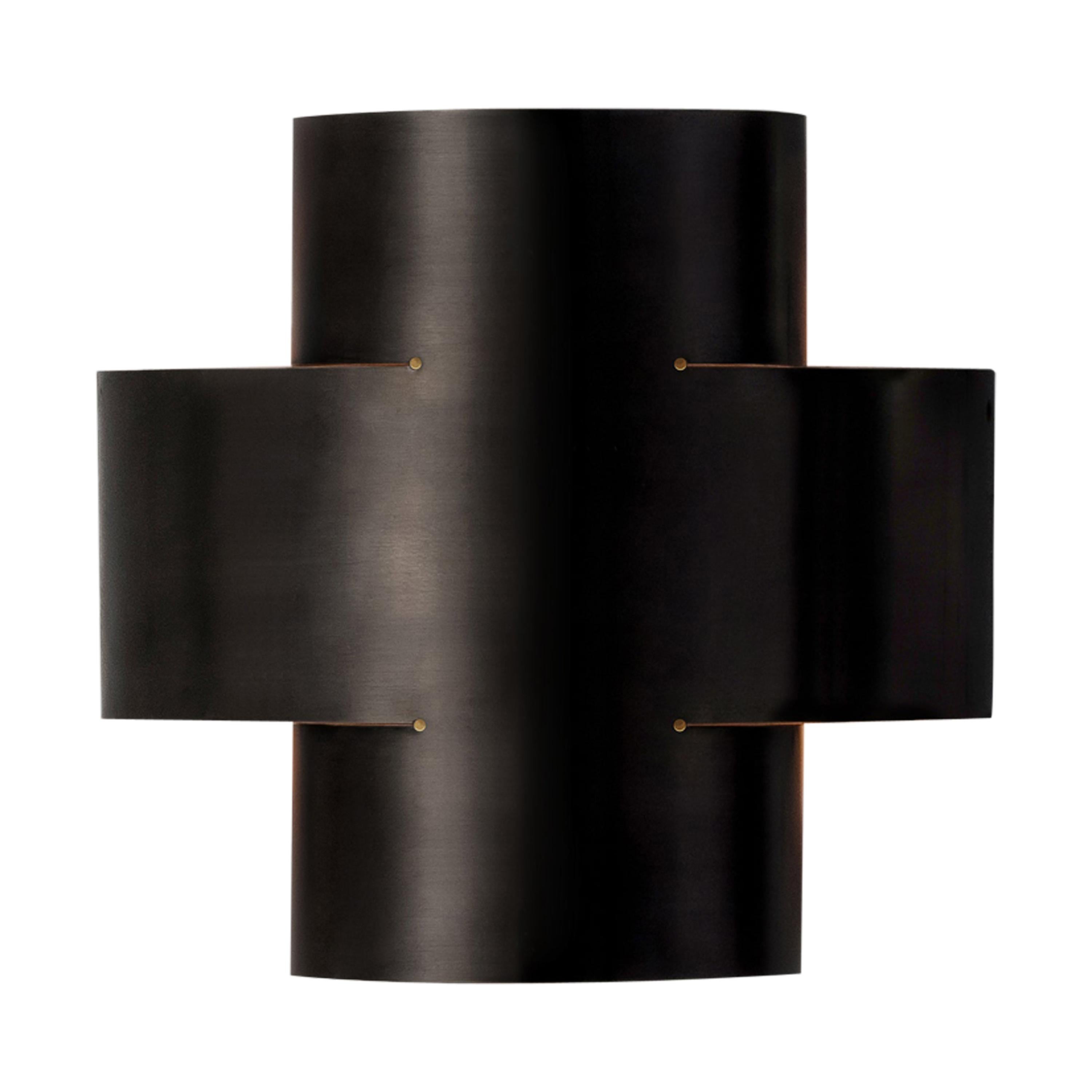 Burnt Brass Plus One Small Wall Lamp by Paul Matter