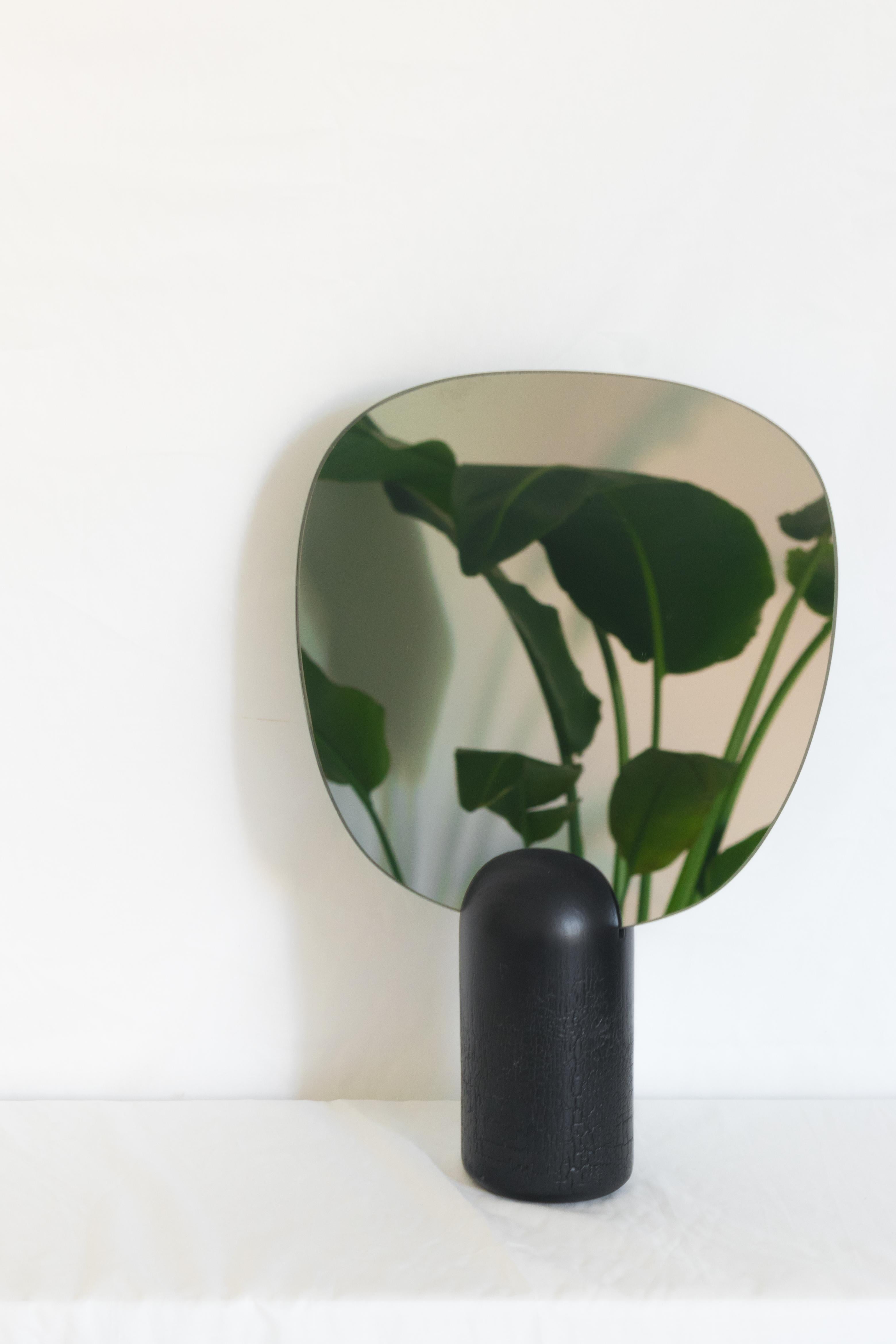 Post-Modern Burnt Mirror by Daniel Elkayam