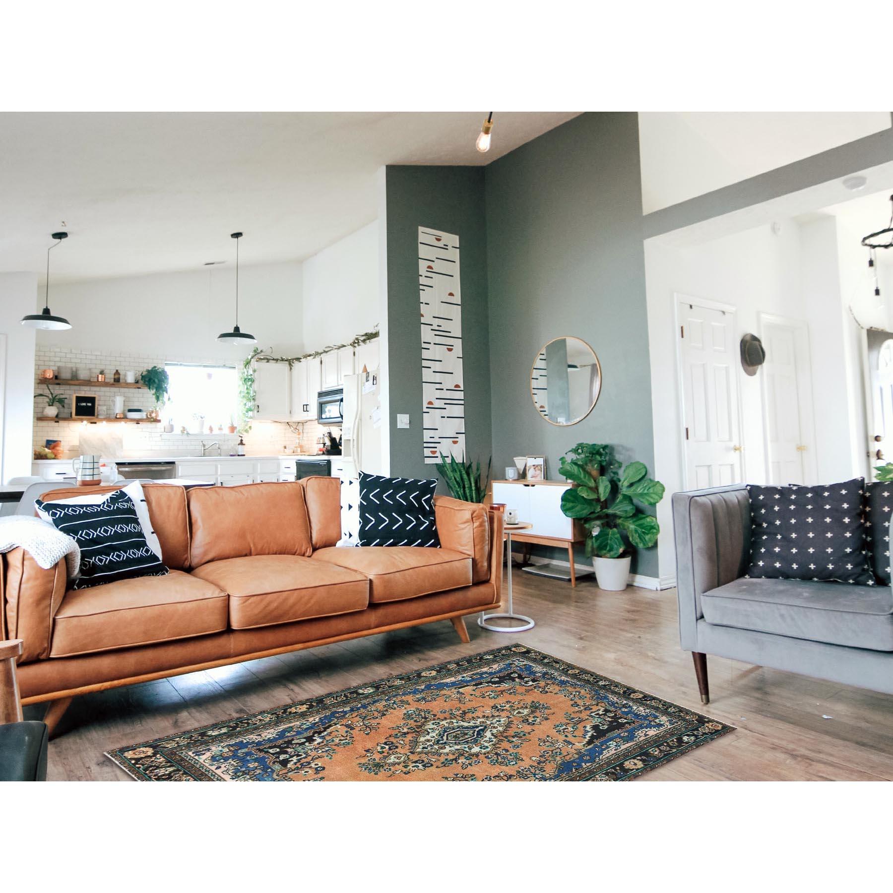 This fabulous Hand-Knotted carpet has been created and designed for extra strength and durability. This rug has been handcrafted for weeks in the traditional method that is used to make
Exact Rug Size in Feet and Inches : 6'6