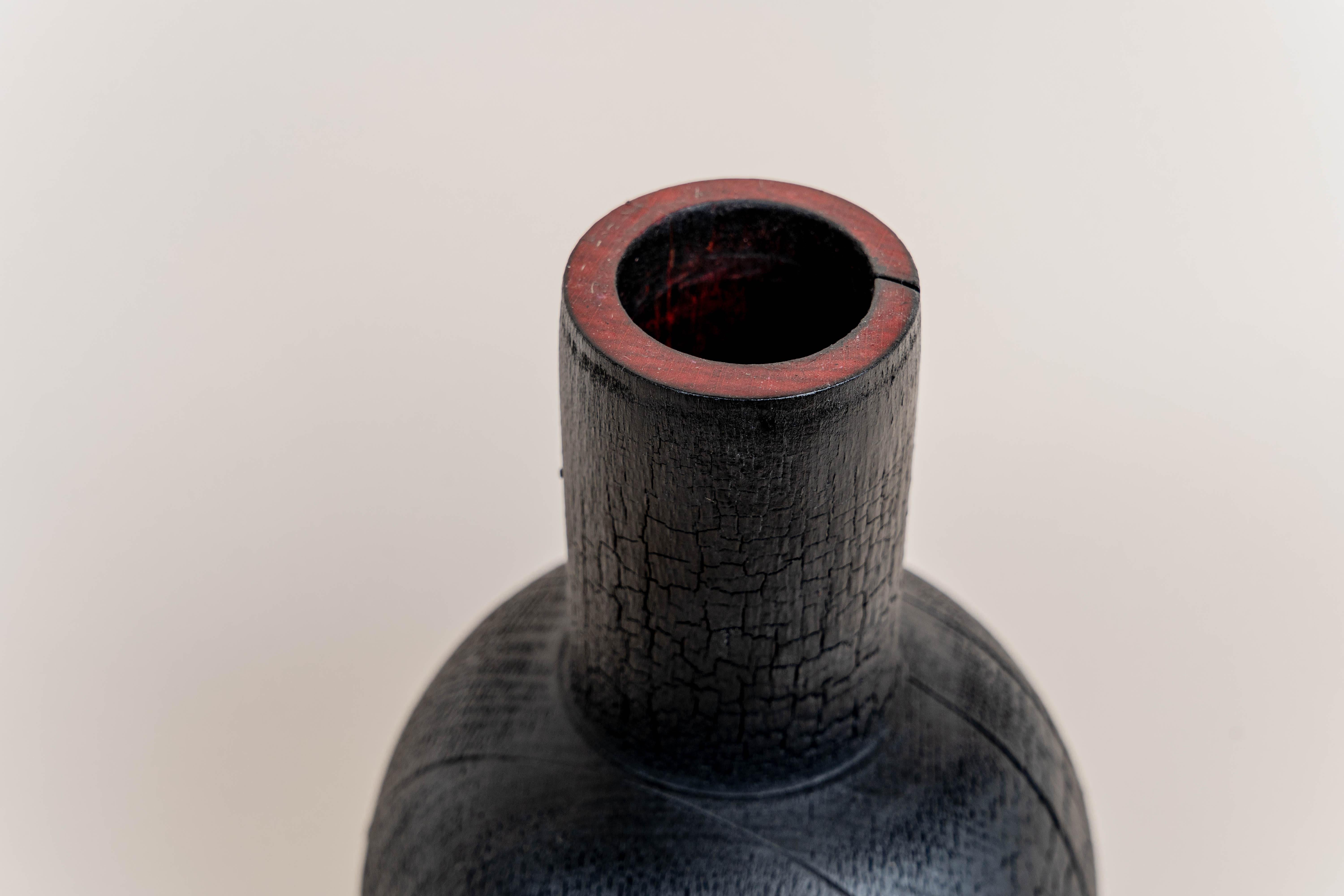 Burnt Vase XL #4 by Daniel Elkayam In New Condition For Sale In Geneve, CH