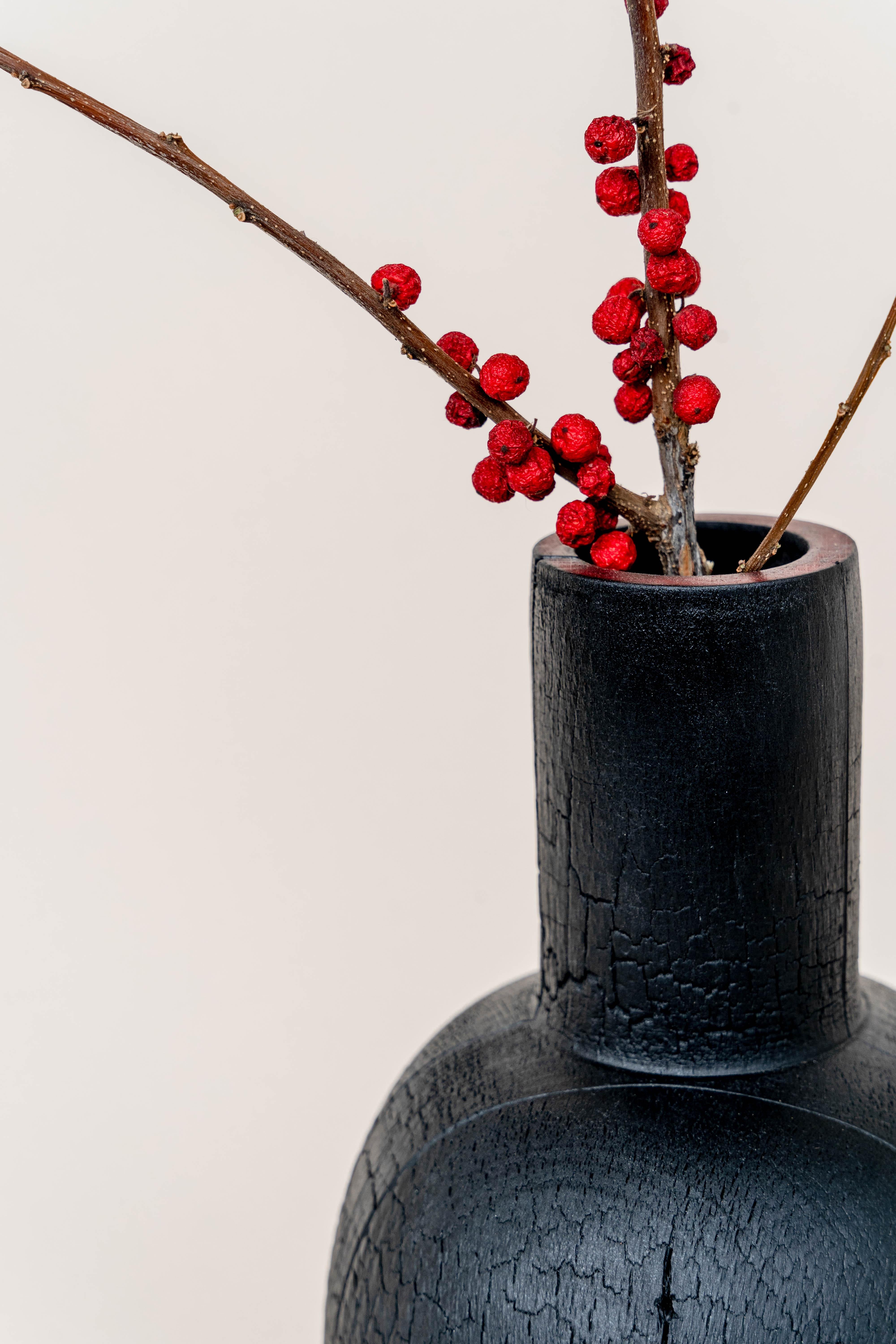 Contemporary Burnt Vase XL #4 by Daniel Elkayam For Sale