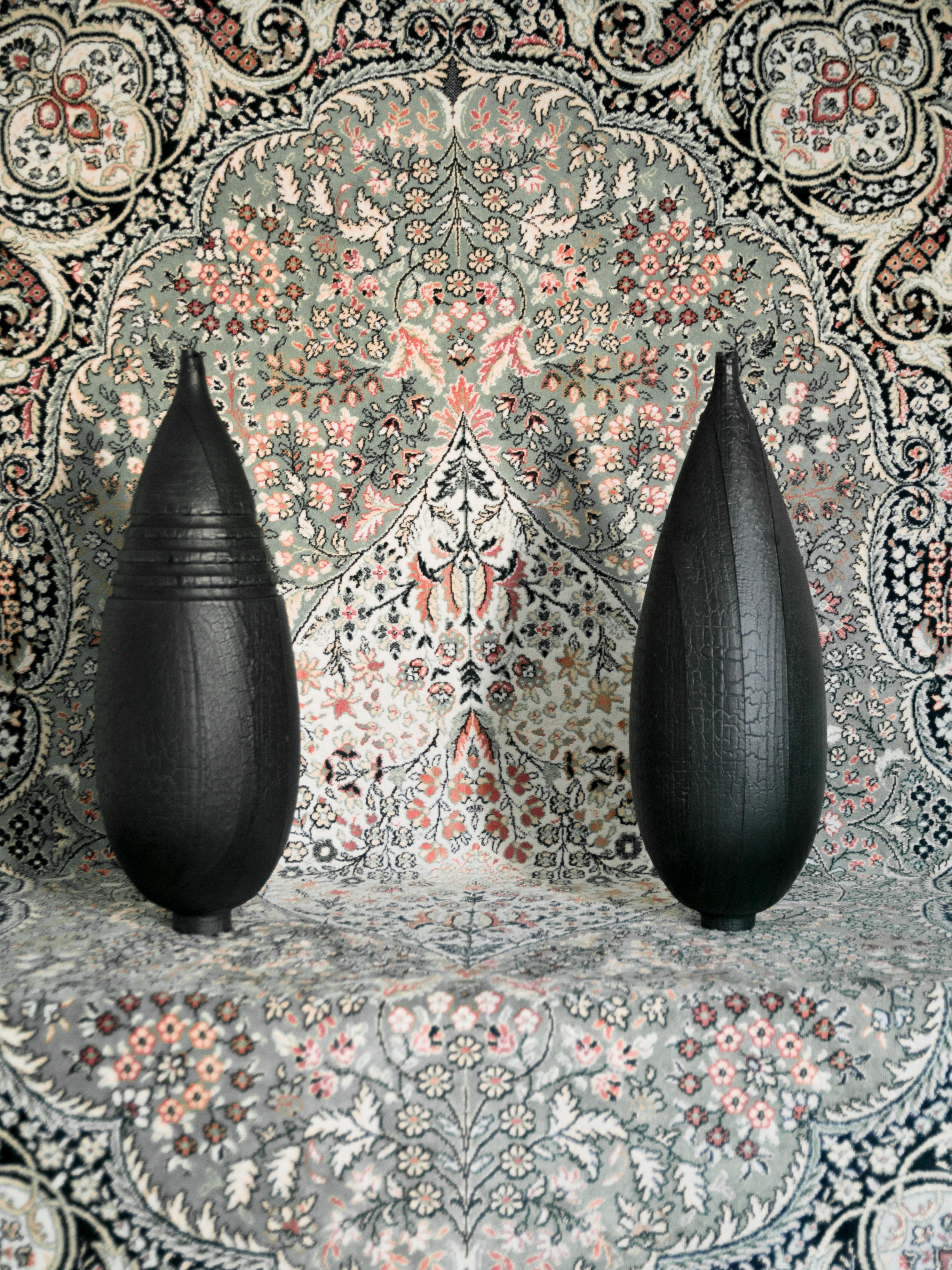 Israeli Burnt Vase XL by Daniel Elkayam