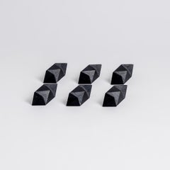 Burr 3D gemstone puzzle in Black Onyx