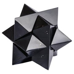 Burr 3D gemstone puzzle in Black Onyx