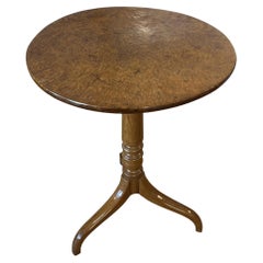 Tavolo occasionale in Oak inglese del XVIII secolo