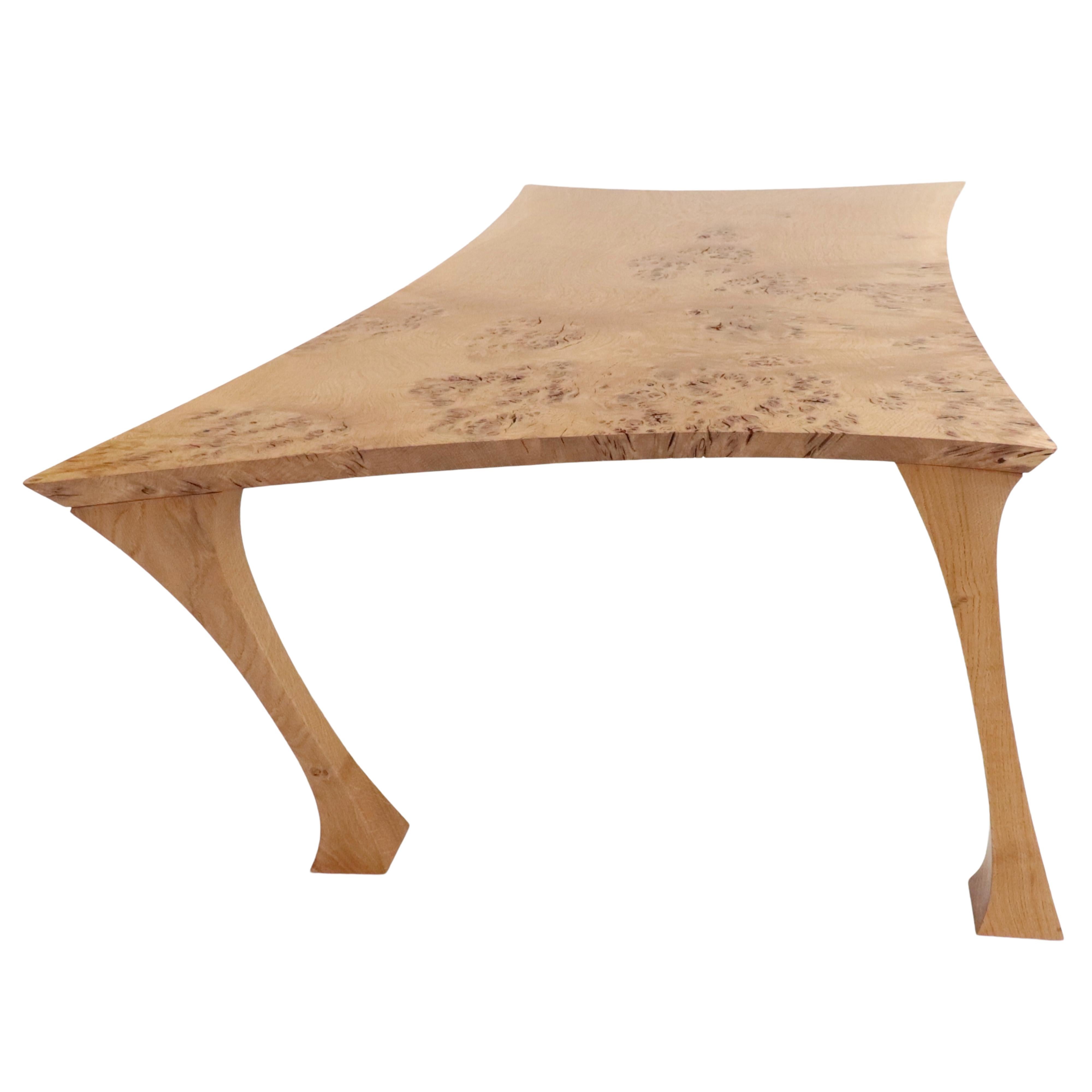 Table basse Quadruped Burr Oak en vente 2