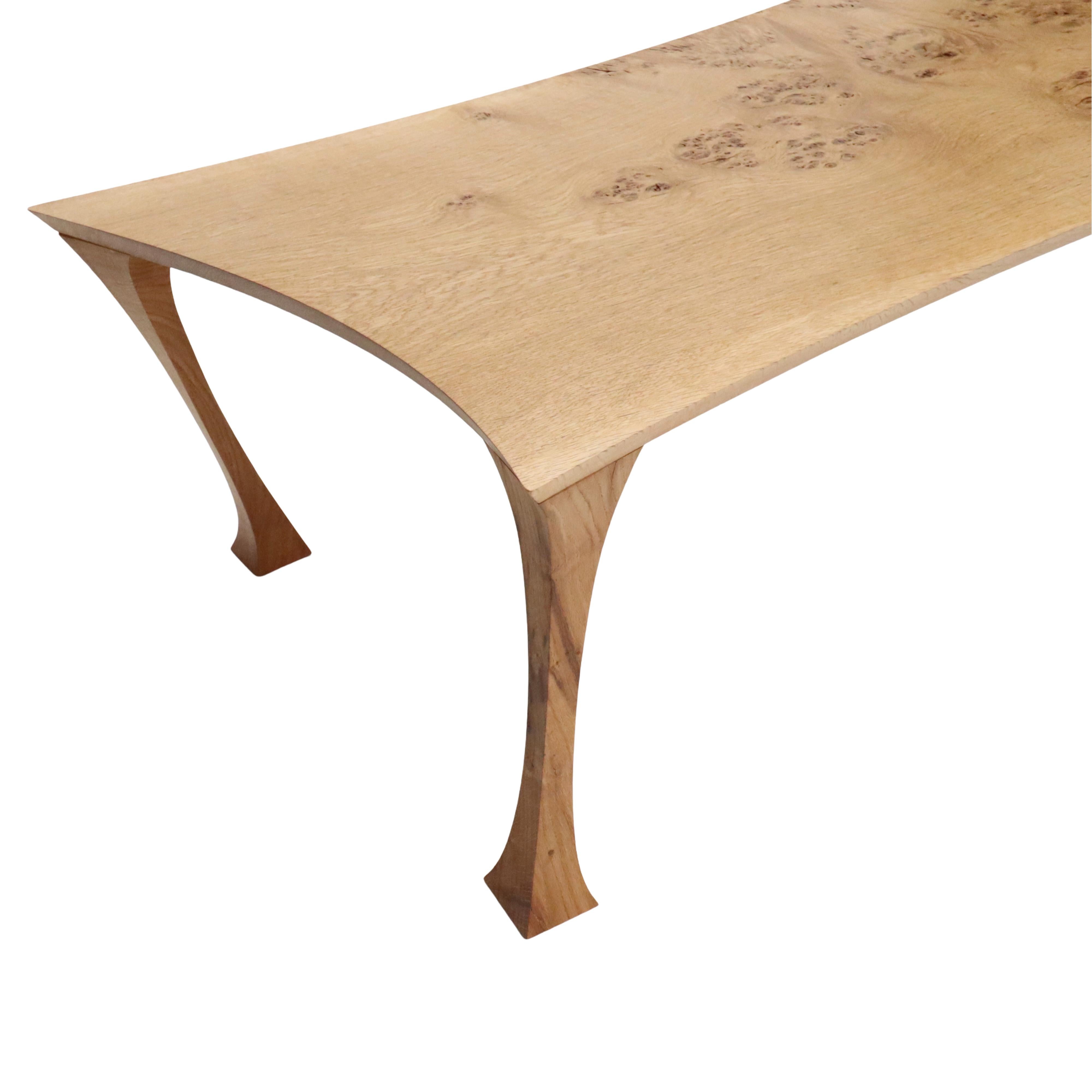 Table basse Quadruped Burr Oak Neuf - En vente à Skipton, GB
