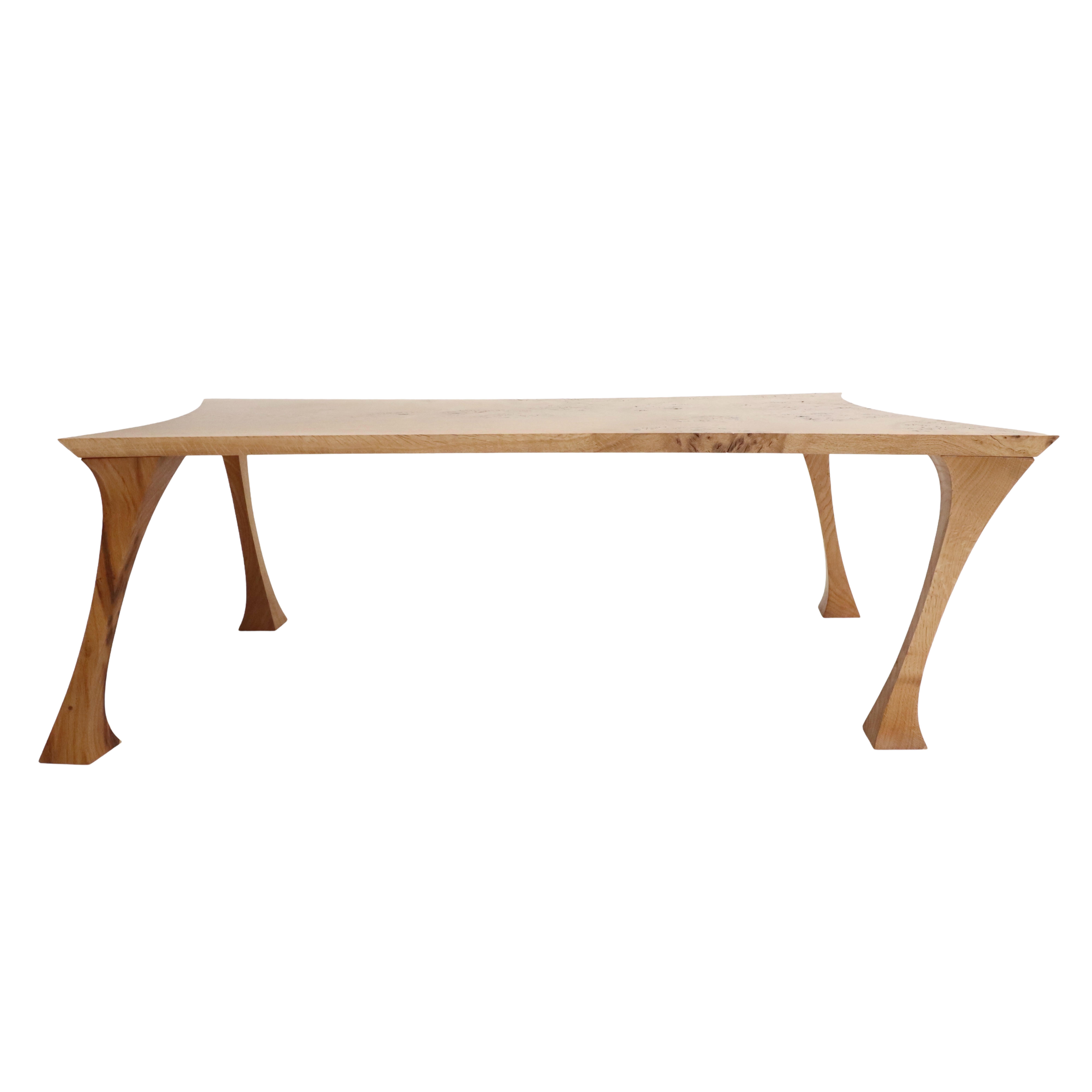 XXIe siècle et contemporain Table basse Quadruped Burr Oak en vente