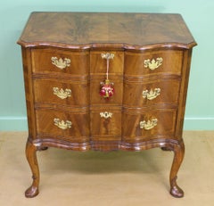 Burr Walnut Chest by Charles Tozer of London