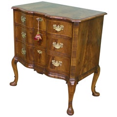 Burr Walnut Chest by Charles Tozer of London