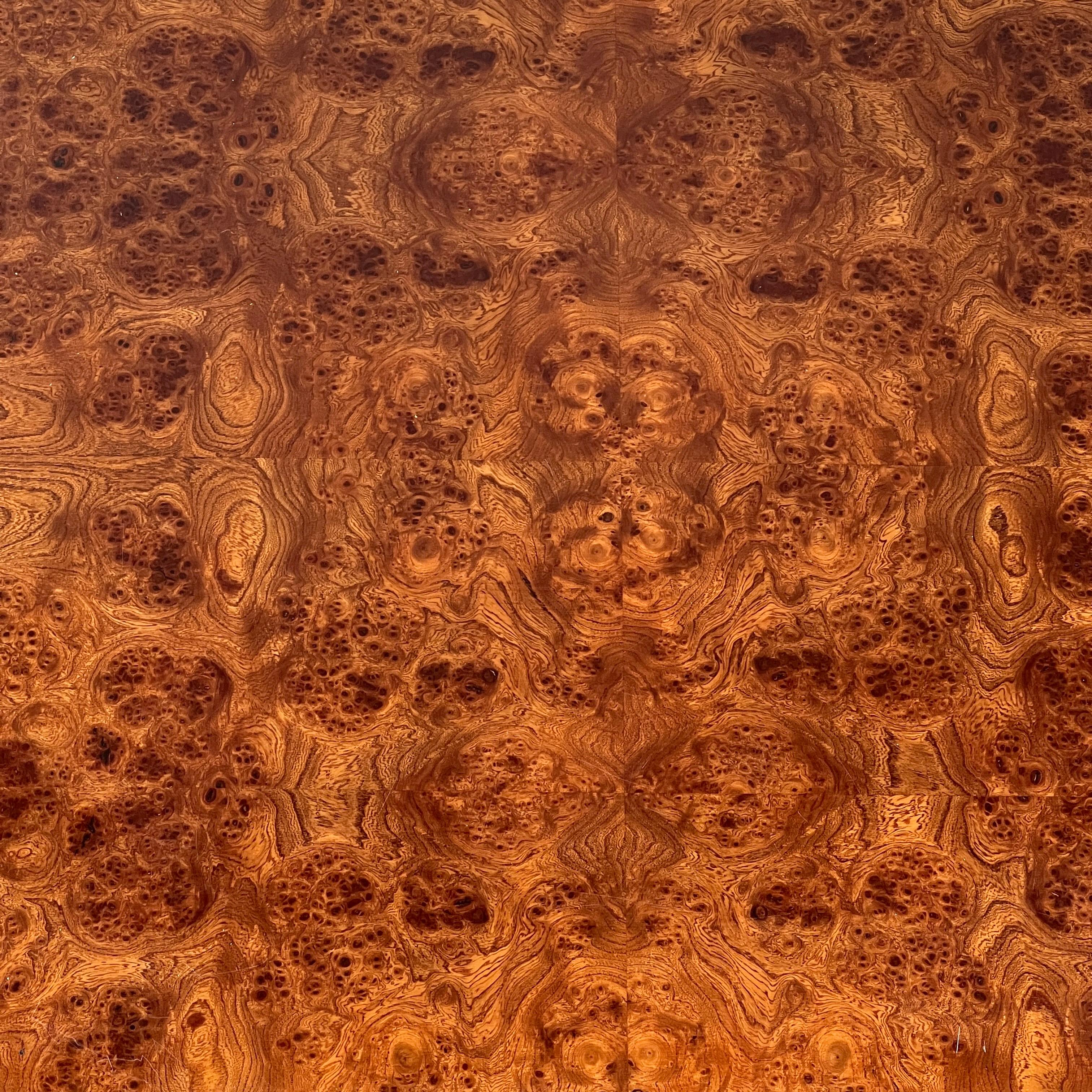 Burr Walnut Coffee Or Side Table By Paul Michel For Roche Bobois In Good Condition In London, GB