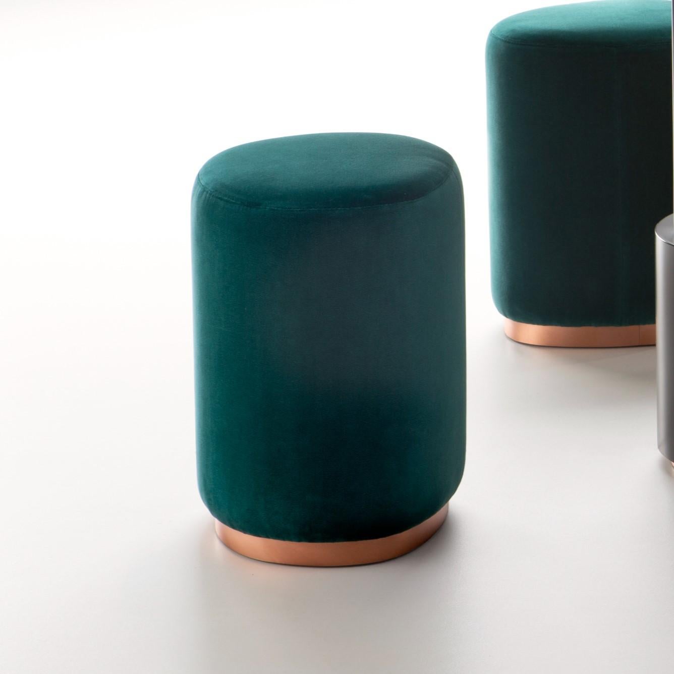 Burraco Pouf by De Castelli
Dimensions: W 37 x D 34 x H 44 cm
Materials: Brushed Copper, Other

This games table is a throwback to yesteryear with a refined allure, which takes on a whole new value as we find ourselves with increased leisure time at