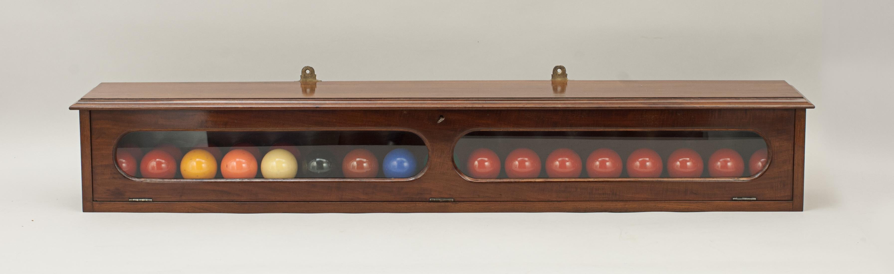 Burroughes & Watts Snooker Score Board With Life Pool and Ball Compartment Cabin 7