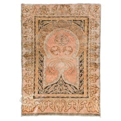 Bursa Silk Rug - Mid 20th Century