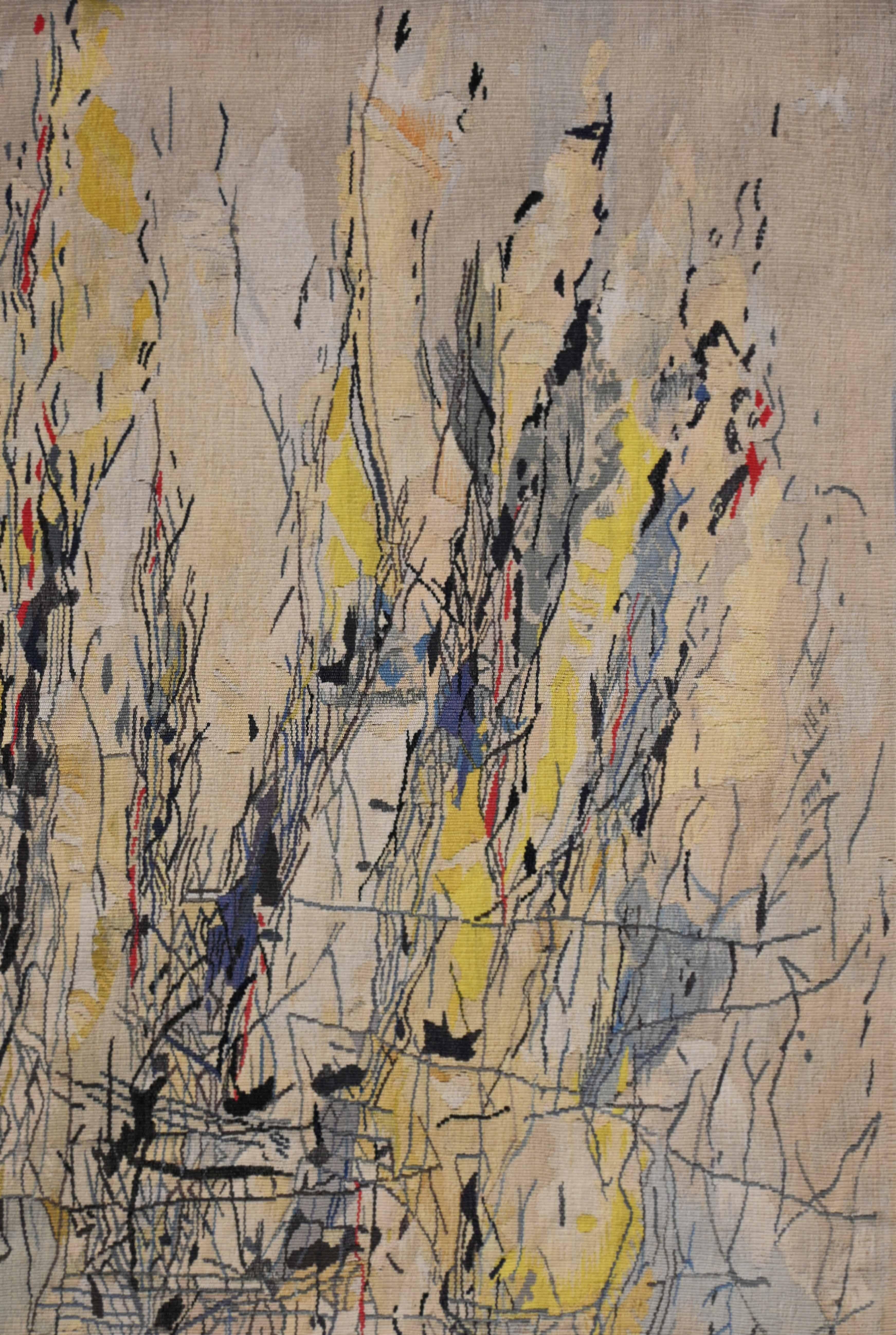 Belgian Burssels Tapestry by Bruxella In Brabanti Manufactory Jean Milo - N° 1616 For Sale