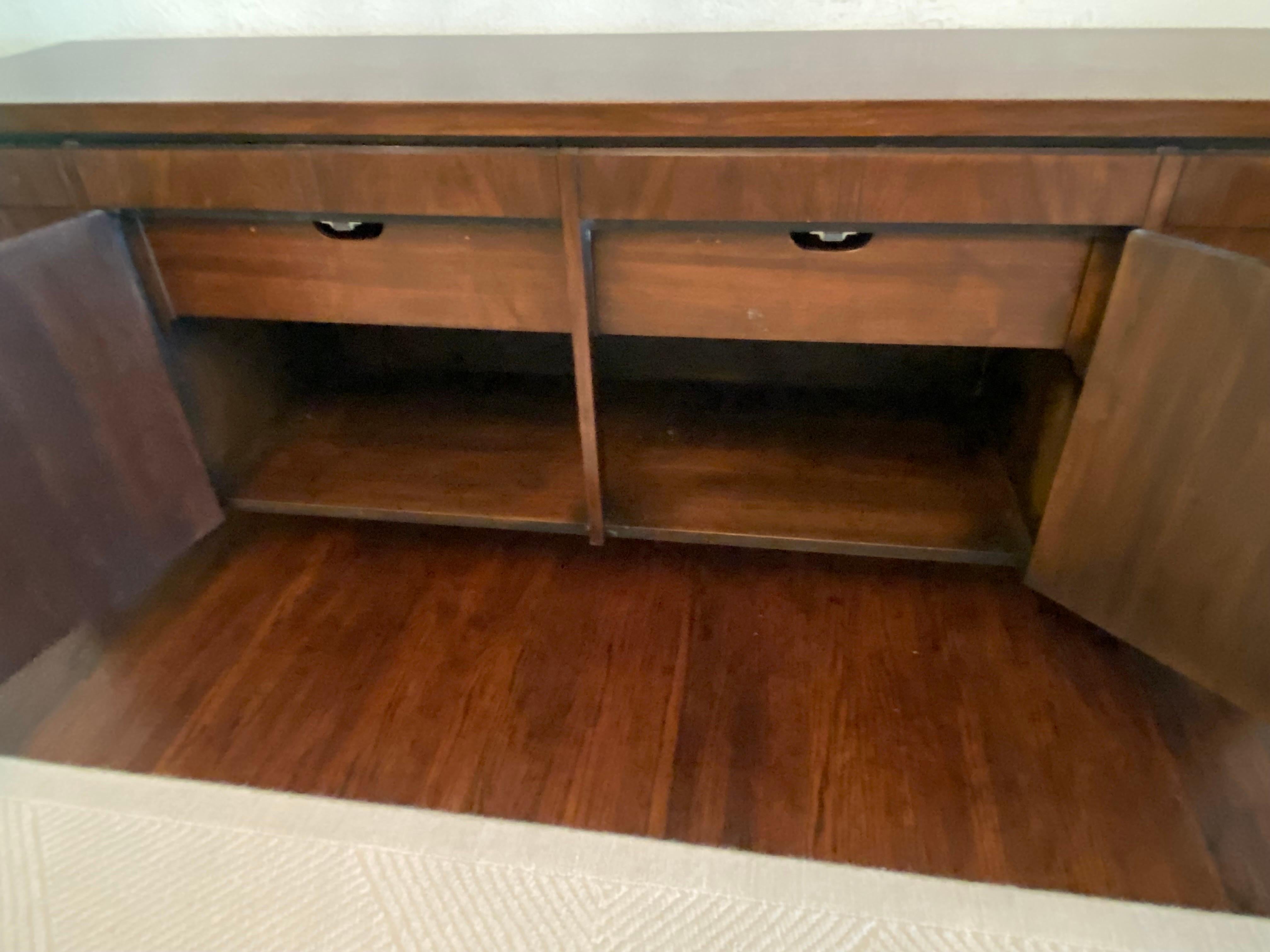 Burt England Asian Inspired Credenza/ Buffet for Johnson Furniture Company In Good Condition In Philadelphia, PA