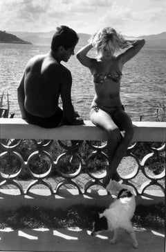 Brigitte Bardot, Sacha Distel, St Tropez, France, 1958 by Burt Glinn