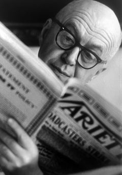 Signed 1959 Black and White Photograph of Otto Preminger by Burt Glinn