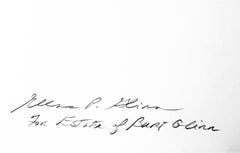 Hugh Hefner Philosophy, Signed, Black and White Gelatin Silver Print, 1960s