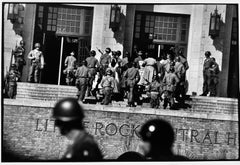 Little Rock, Arkansas, Black and White Photography Civil Rights Movement USA