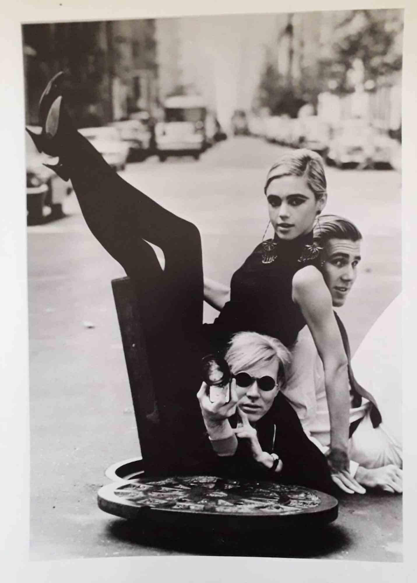 Warhol Sedwick et Andy Warhol pour Burt Glinn - Photographie de Burt Glinn - 1965