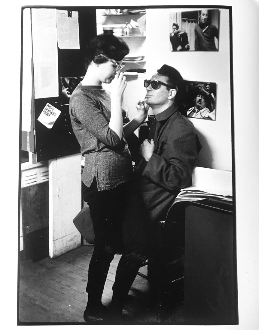 Burt Glinn Portrait Photograph - Jack Kerouac, Black and White Photograph of Beat Generation Author with Friend