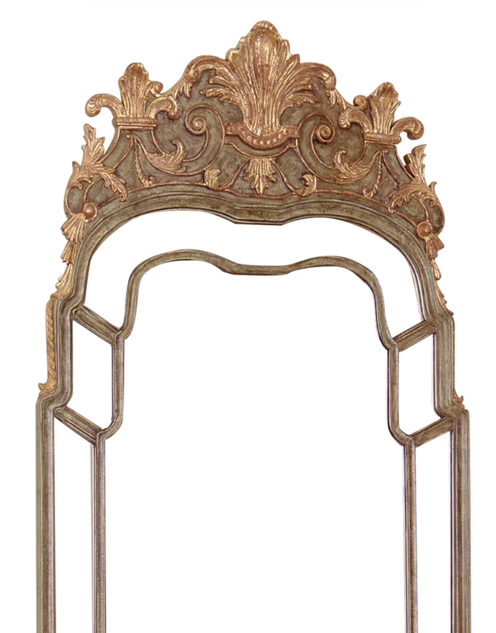 Burton-Ching Early 19th C Style Regency Giltwood Mirror In Good Condition For Sale In LOS ANGELES, CA