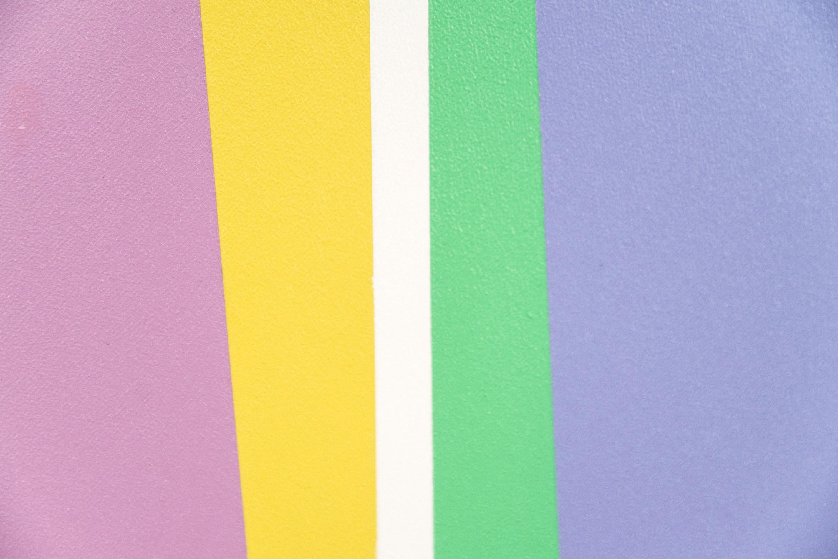 Double Fugue #3 - pittura, astratto, contemporaneo, acrilico su tela in vendita 7