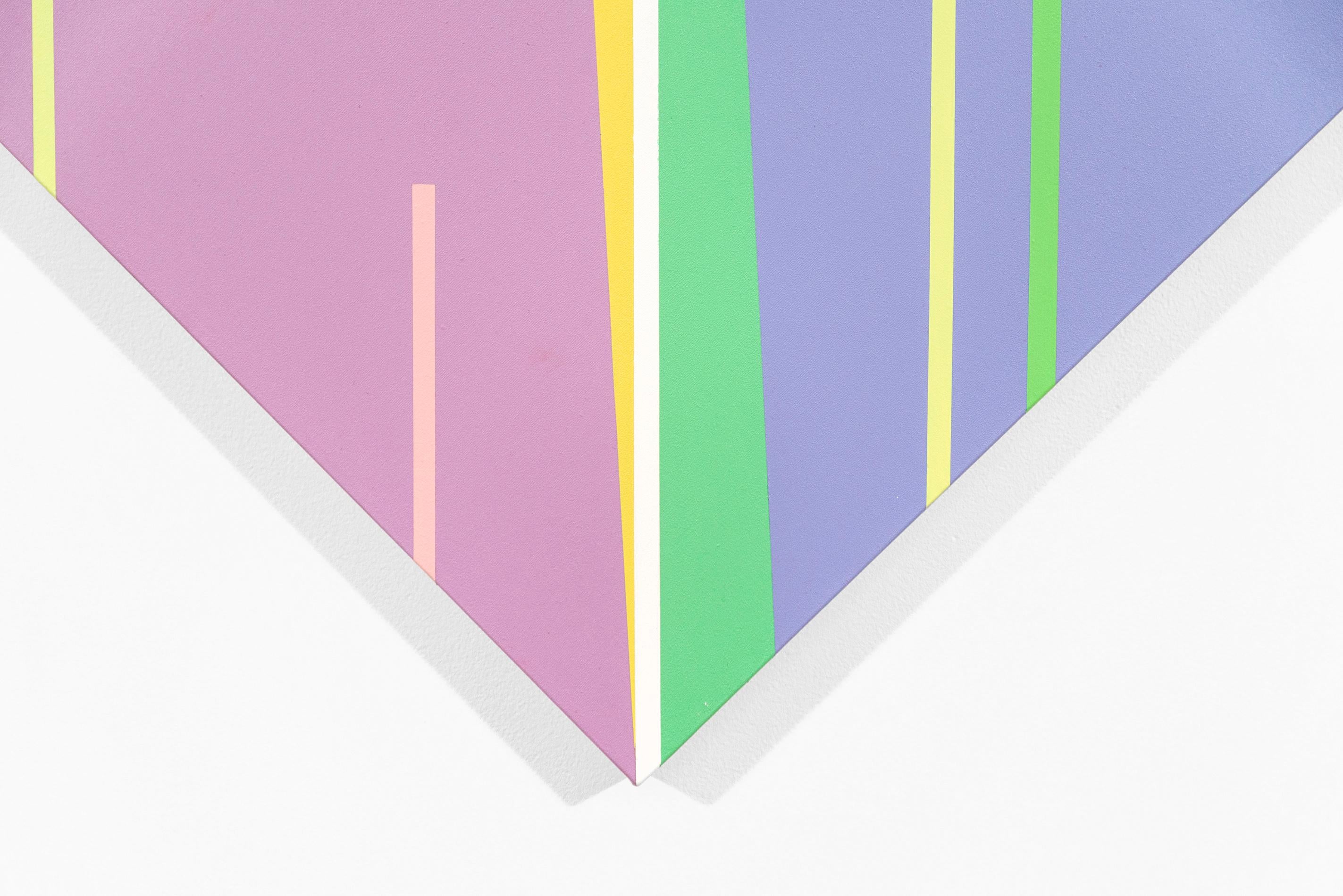 Double Fugue #3 - pittura, astratto, contemporaneo, acrilico su tela in vendita 2