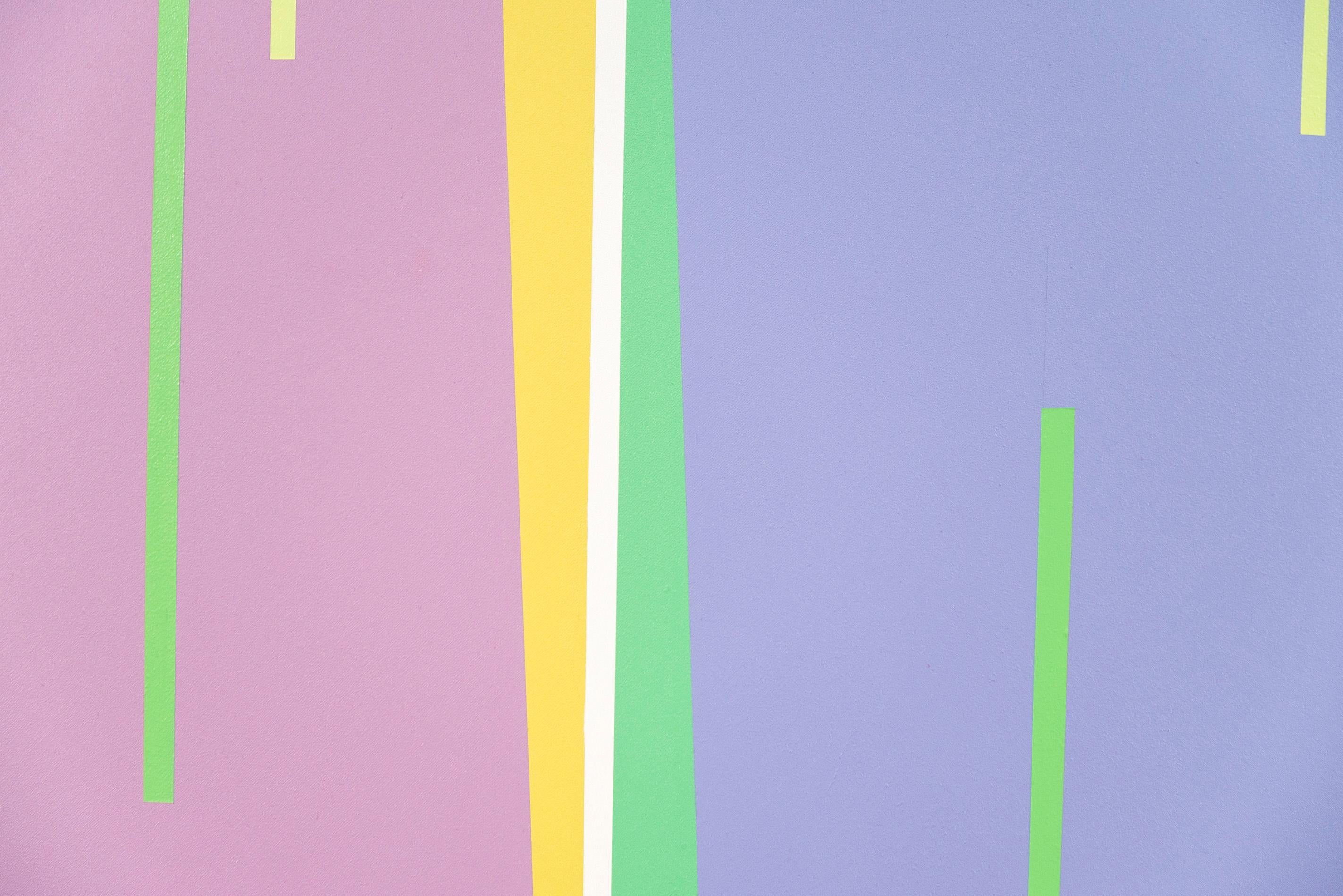 Double Fugue #3 - pittura, astratto, contemporaneo, acrilico su tela in vendita 3
