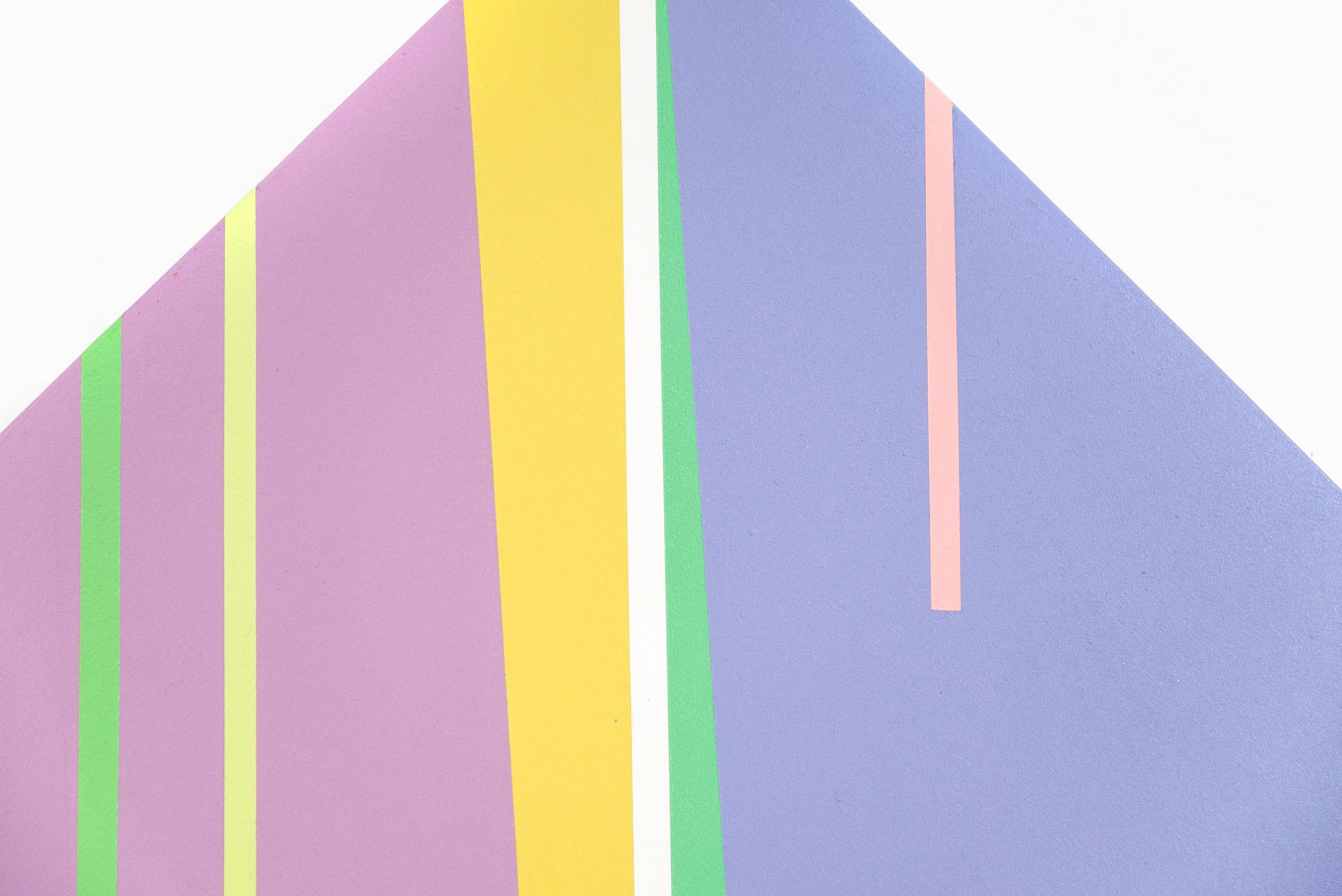 Double Fugue #3 - pittura, astratto, contemporaneo, acrilico su tela in vendita 5