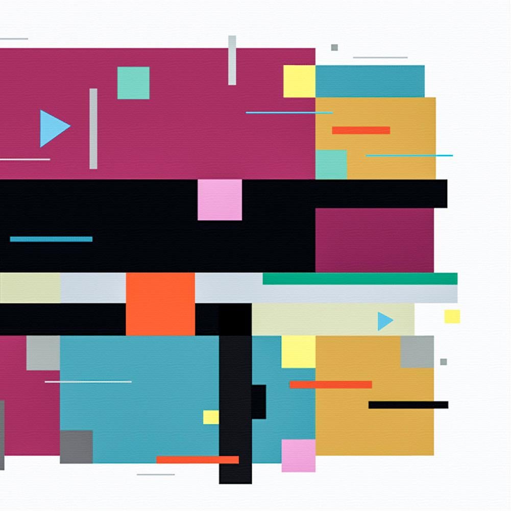 Les peintures modernes et graphiques de Kramer expriment une abstraction lyrique et géométrique par un jeu harmonique de formes syncopées de tailles et de couleurs différentes. 

Formé à l'Université de Yale (MFA), à l'Institut de design de
