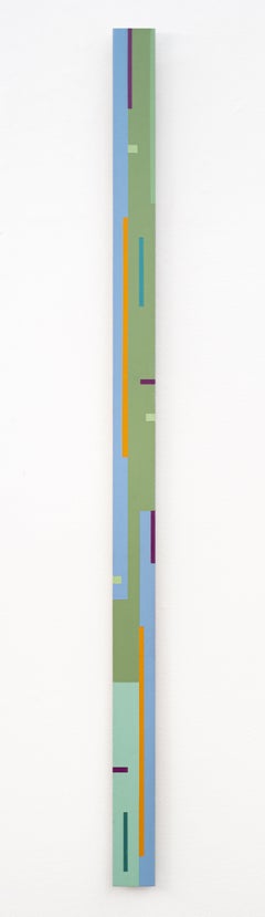 TTH #13 - Contemporary Geometric Painting, Acrylic on Metal, 2010+