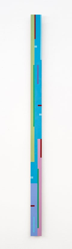 TTH #14 - Contemporary Geometric Painting, Acrylic on Metal, 2010+