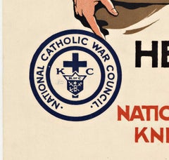 See Him Through, Help US To Help The Boys original World War 1 poster