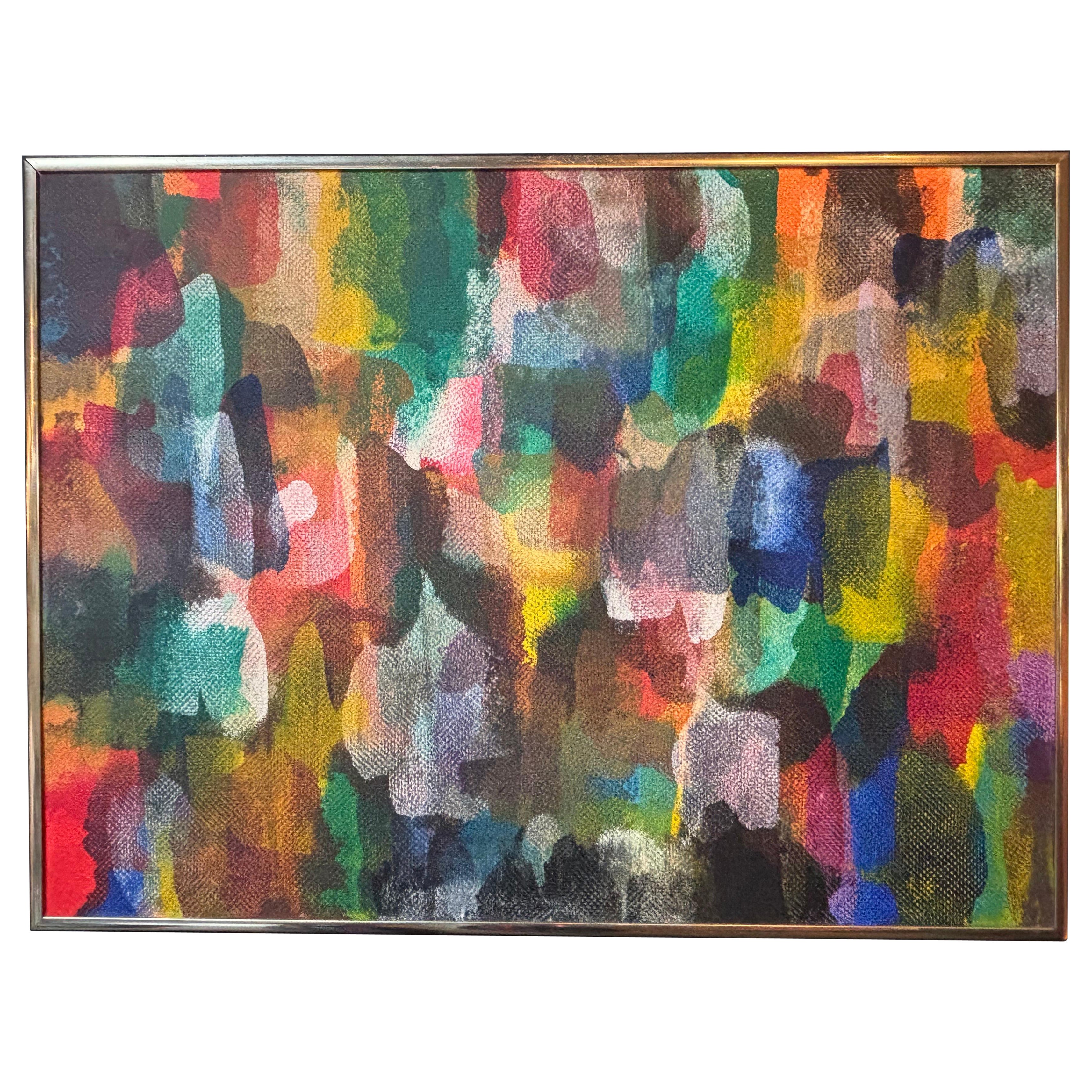 Burton Wasserman Öl auf Leinwand