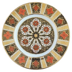 BURTONDALE POTTERY - Imari Pattern Bone China Dinner Plate - U.K. - 20th Century