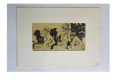 scène d'autobus de Gus Bofa