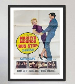 Bus Stop Original Poster by Tom Chantrell, 1956