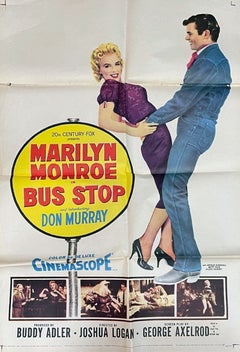 Bus Stop Original Poster by Tom Chantrell, 1956