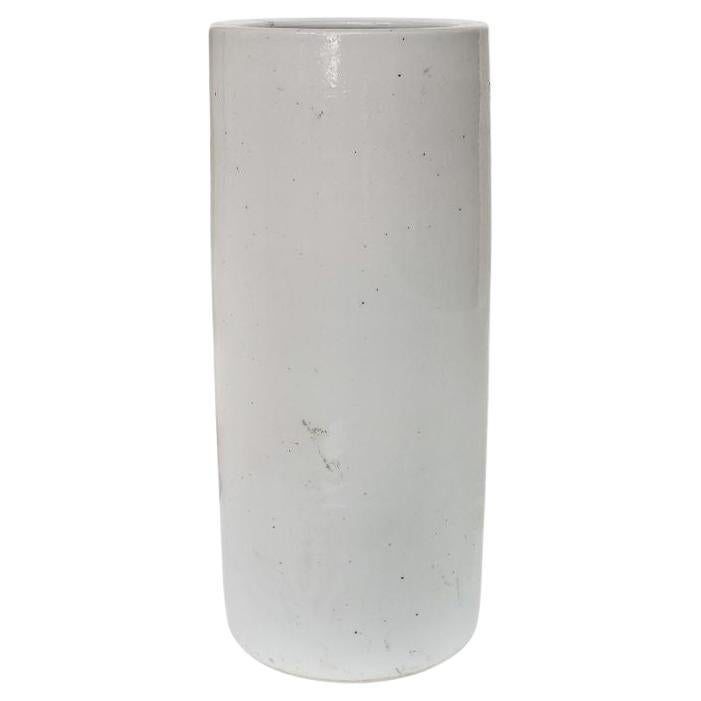 Busan White Umbrella Vase For Sale