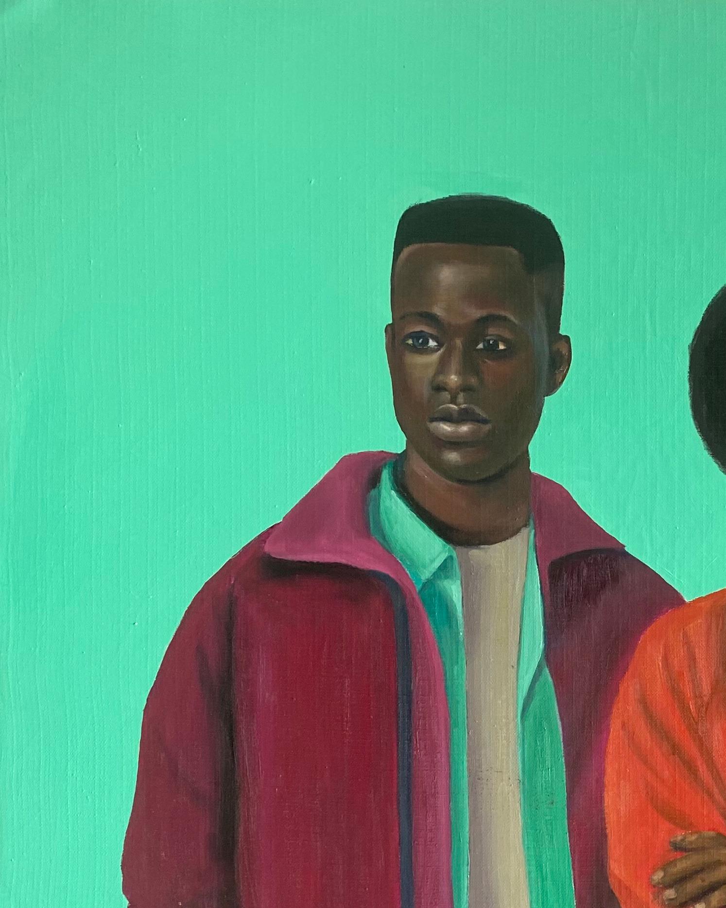 Die Reise der Liebe – Painting von Busari Adewale